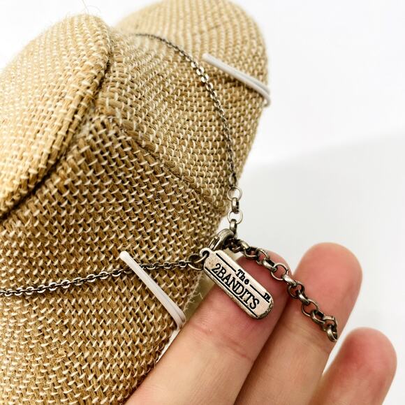 The 2Bandits opal short boho necklace - Picture 3 of 3